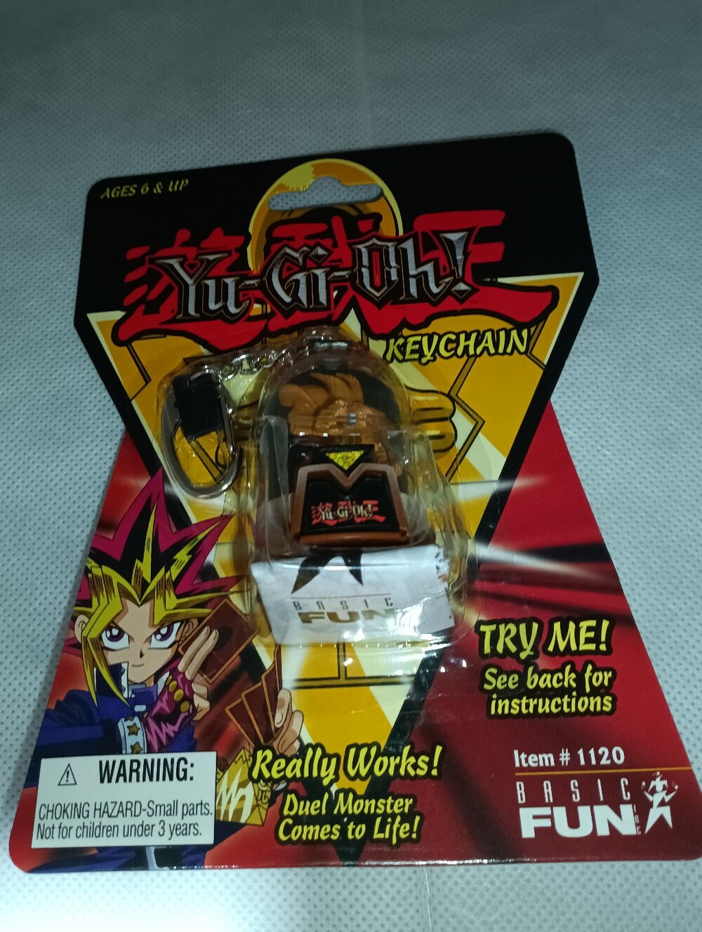 YU-GI-OH! KEYCHAIN NEW